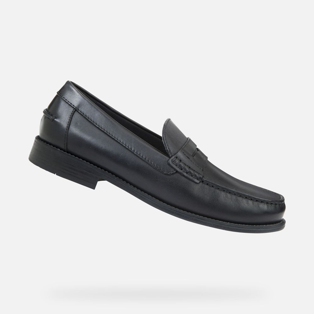 Mocassin Geox New Damon - Noir - Homme 293607-EHA